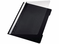 Leitz Hechtmap 1-100 vel, zwart (doos 25 stuks) artikel afbeelding