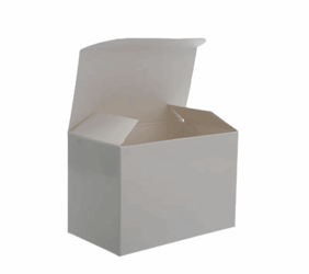 Visitekaartdoosje 105x35x65mm wit met slitjes artikel afbeelding