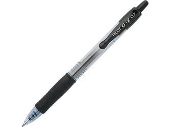 Pilot Gelpen G2-07 Grip, 0,4 mm, Zwart (pak 12 stuks) artikel afbeelding