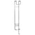 Ophanging voor emmer lengte 370 mm roestvast staal