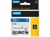 Dymo Rhino Vinyl Labeltape, 19 mm, Wit op Blauw artikel afbeelding
