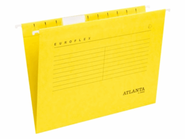 Hangmap Djois Euroflex recycled A4 V-bodem geel