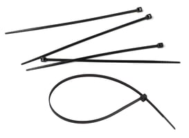 Tyraps 450 mm x 7,6 mm, zwart