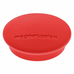 Magneet DISCOFIX JUNIOR, Ø 34 mm, VE = 60 stuks, rood artikel afbeelding