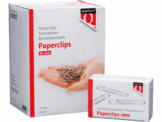 PAPERCLIP QUANTORE R50 53MM LANG  artikel afbeelding