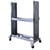Bandentransportwagen met perforatiewanden, 2-zijdig l x b x h = 1200x380x1750 mm