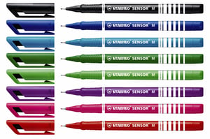 Fineliner STABILO Sensor 187/43 medium lichtgroen