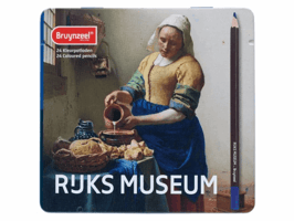 Kleurpotloden Bruynzeel Melkmeisje blik à 24 stuks assorti