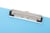 Klembord MAUL A4 staand transparant PS neon blauw