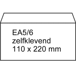 Envelop Raadhuis 110x220mm P/S/ds500
