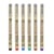 Fineliner Sakura Pigma Micron 05 basic set 6 kleuren