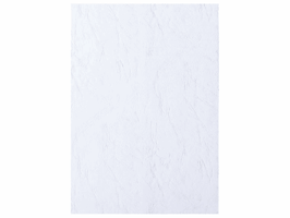 Voorblad GBC A4 lederlook wit 100 stuks