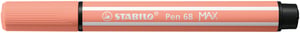 Viltstift STABILO Pen 68/26 Max abrikoos