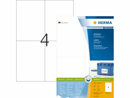 Etiket HERMA 4627 105x148mm A6 premium wit 800 stuks