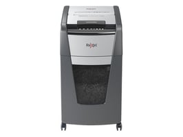 Rexel Optimum Auto+ 225X Automatische Papiervernietiger, P4 Cross-Cut Snippers, 60L, 225 Vellen, Zwart