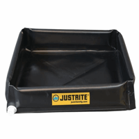 Universele bak, flexibel met aftapopening opvangvolume (Breedte: 1200 mm; Diepte: 1200 mm; Gewicht: 2.7 kg; Opvangvolume: 208 l)
