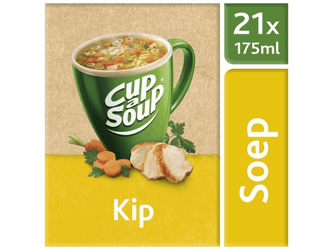 Unox Cup a Soup 175 ml Kippensoep (doos 21 stuks) artikel afbeelding