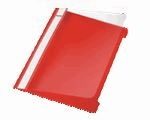 Snelhechter Leitz standaard A5 PVC rood