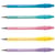 Balpen Paper Mate Flexgrip drukknop pastel schrijfkleur zwart