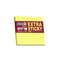 Notitieblok Stick'n SS 76x76mm neongl/p6