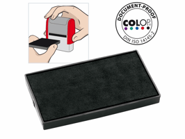 Colop Reserve kussen t.b.v. zelfinktende stempels E/60 zwart voor Printer 60 Microban (pak 2 stuks)