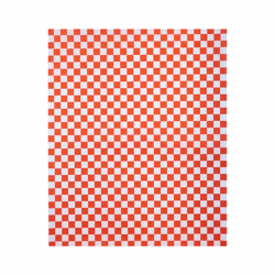 Vetvrij wikkelpapier krant 31x31cm artikel afbeelding