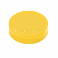 Ergonomische magneet Ø 30 mm (Kleur: Geel)