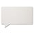 Design whiteboard, geëmailleerd SPEECH - spreekballon b x h = 880x580 mm, wit