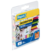 Lijmpatroon Rapid 7mm 5 kleuren assorti