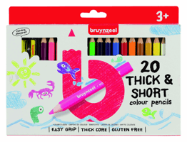 Kleurpotloden Bruynzeel Kids Kortjakje blister à 20 stuks assorti