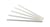Drinkrietje (FSC®) papier wit, ø 8 mm / 24cm
