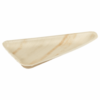 Palmblad bord triangle 24,5x15cm