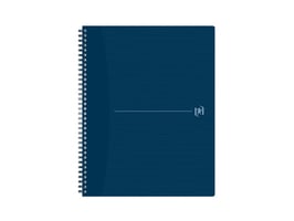 Origins Spiraalblok, A4+ Gelijnd, 70 vel, 90g, Soepele kartonnen kaft, Blauw