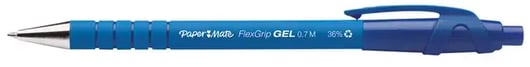 Gelschrijver Paper Mate Flexgrip 0.7mm blauw