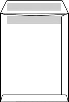 Envelop akte IEZZY 175x265mm zelfklevend 100gr wit 250stuks