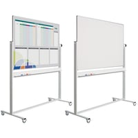 Individueel bedrukt kantelbord, mobiel aan één zijde bedrukt