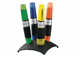 Stabilo Tekstmarker Luminator XT Incl. deskset, assorti (pak 4 stuks)