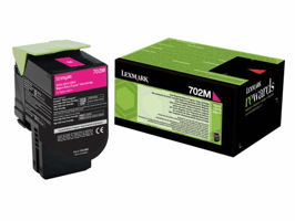 Tonercartridge Lexmark 70C20M0 prebate rood