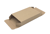 Brievenbusdoos A6 met zijklep, 155x110x26mm binnenmaat, bruin