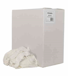 Poetslappen WBAD-MIX - witte badstof gesneden in 5 kg doos