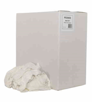 Poetslappen WBAD-MIX - witte badstof gesneden in 5 kg doos