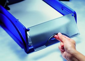 Sorteerbak Leitz 5231 Sorty met klep blauw