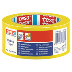 Markeringstape Tesa 60760 PVC 50mmx33m geel artikel afbeelding