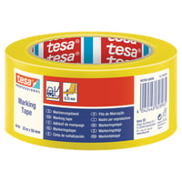 Markeringstape Tesa 60760 PVC 50mmx33m geel
