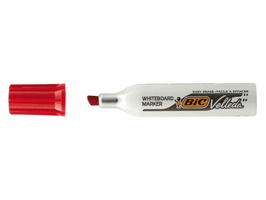 Viltstift Bic Velleda 1781 whiteboard schuin large rood
