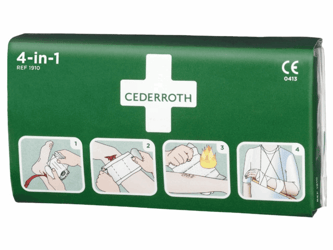 Cederroth Bloedstelpend verband Verband (pak 5 stuks) artikel afbeelding