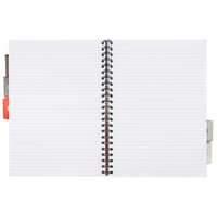 Projectboek Pukka Metallic A4 lijn 5-tabs 200 pagina's 80gr groen