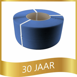 PP Band 12mm/0,73/2200mt/Kern200 Blauw Verpakt per 2 rollen artikel afbeelding