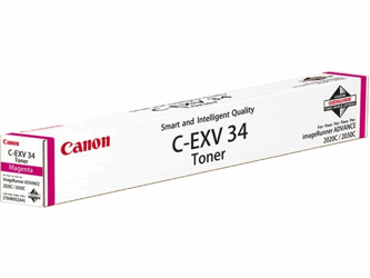 TONERCARTRIDGE CANON C-EXV 34 19K ROOD artikel afbeelding