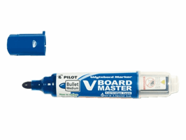 Viltstift PILOT Begreen whiteboard rond medium blauw